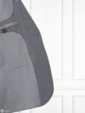 390 Bộ Vest Xám Tiêu Phối Màu 2 Nút #4